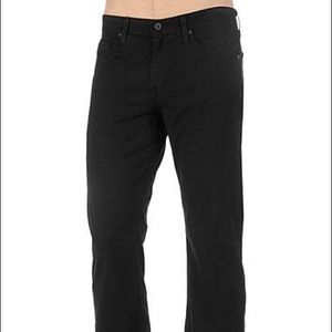 AG Protege Straight Leg Black Mens Jeans